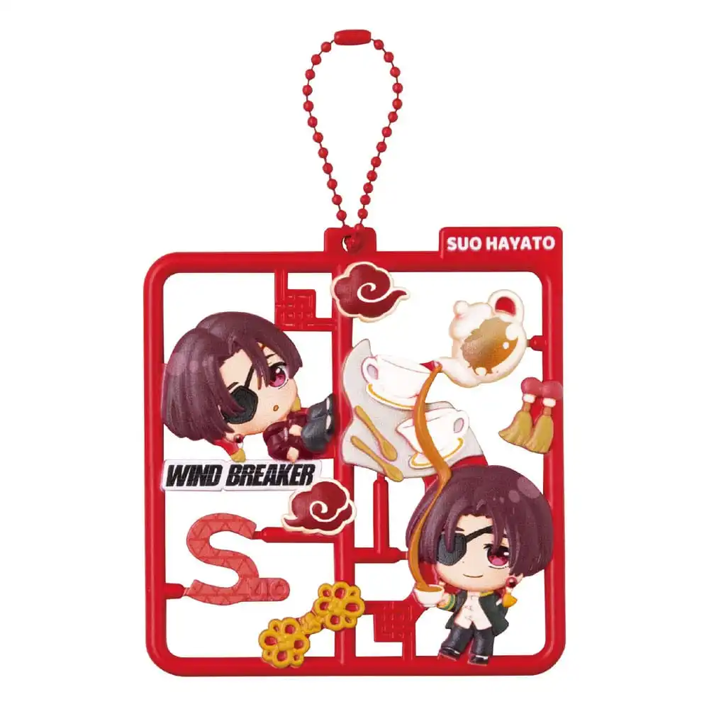 Wind Breaker Plat Collection Keychain 9 cm Vol. 2 Blind Box - 1 unidade